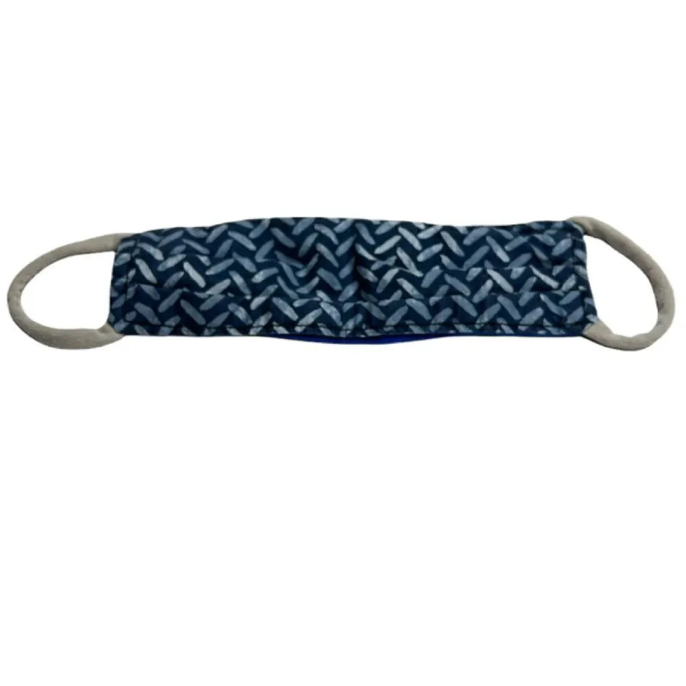 3/$15 or 5/$20 Childs reversible face mask blue/ tire tracks